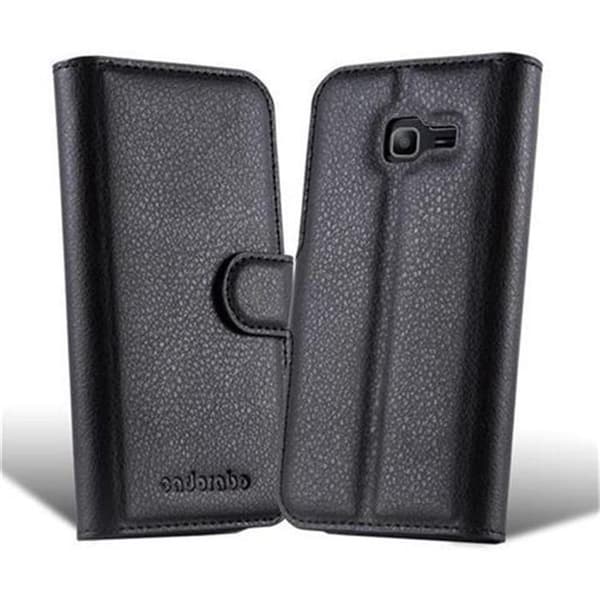 Etui för Samsung Galaxy STAR PRO i JET BLACK Svart