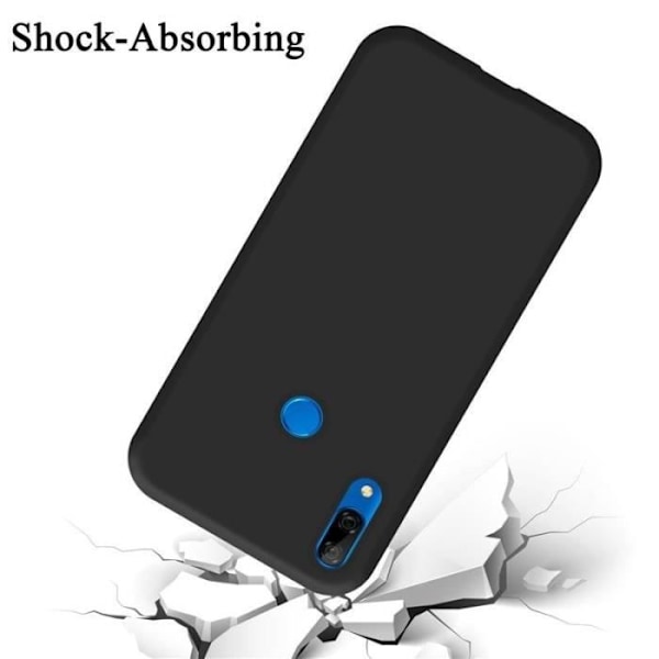 Telefonfodral - CADORABO - Huawei P SMART Z / Y9 Prime 2019 / Enjoy 10 Plus - Silikon TPU - Svart Svart