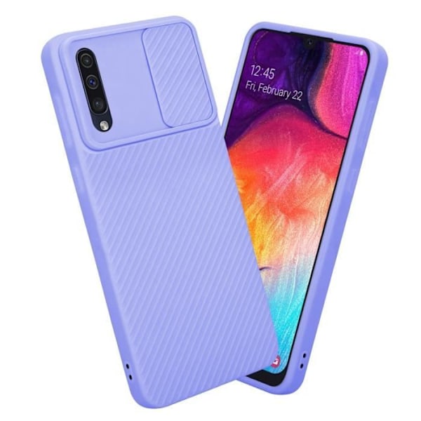 Skal för Samsung Galaxy A50 4G / A50s / A30s Fodral i Candy Lilac Fodral Skal Silikon TPU och kameraskydd Lila