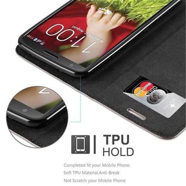 Fodral för LG G2 Skal i MÖRK BRUN brun