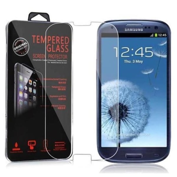 Cadorabo Skärmskydd för Samsung Galaxy S3 / S3 NEO 0,3 mm Rundade hörn HÖG TRANSPARENS Härdat glas Transparent
