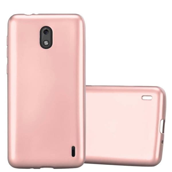 Skyddsskal för Nokia 2 2017 Skyddsskal i MATTE DESIGN i ROSÉGULD Ros