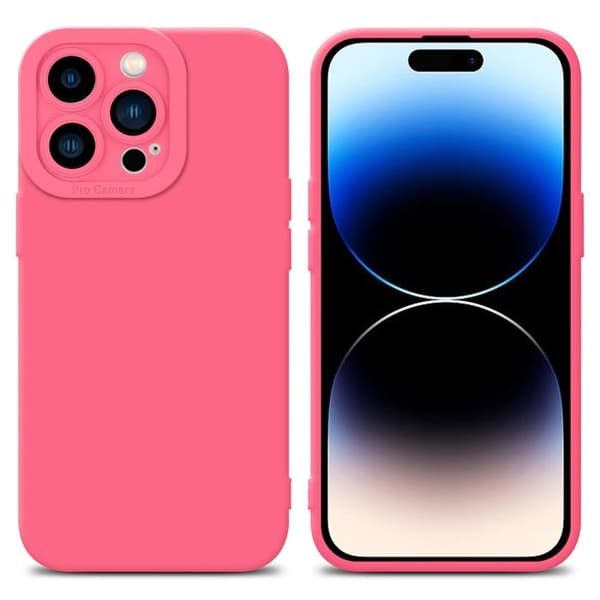 Skyddsfodral för iPhone 14 PRO MAX i FLUID RÖD Stötsäker Röd