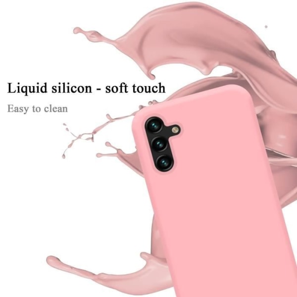 Coque - CADORABO - Samsung Galaxy A13 5G - LIQUID PINK - Silikon TPU - Stötsäker skydd VÄTSKA ROSA