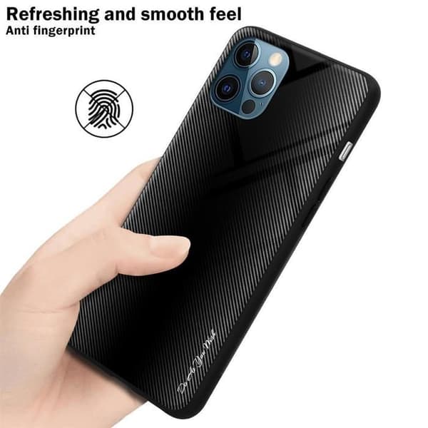 Skal för iPhone 13 PRO MAX OPAL SVART Stötskydd Svart