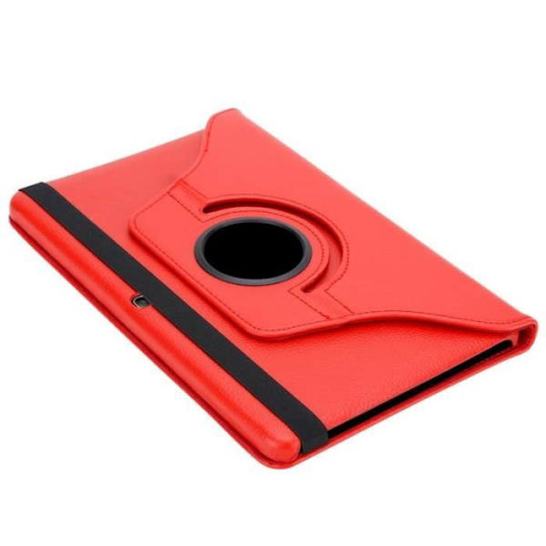 Cadorabo Fodral till Samsung Galaxy Tab 4 (10,1" Zoll) SM-T530 - T535 i rött - UTAN automatisk väckning