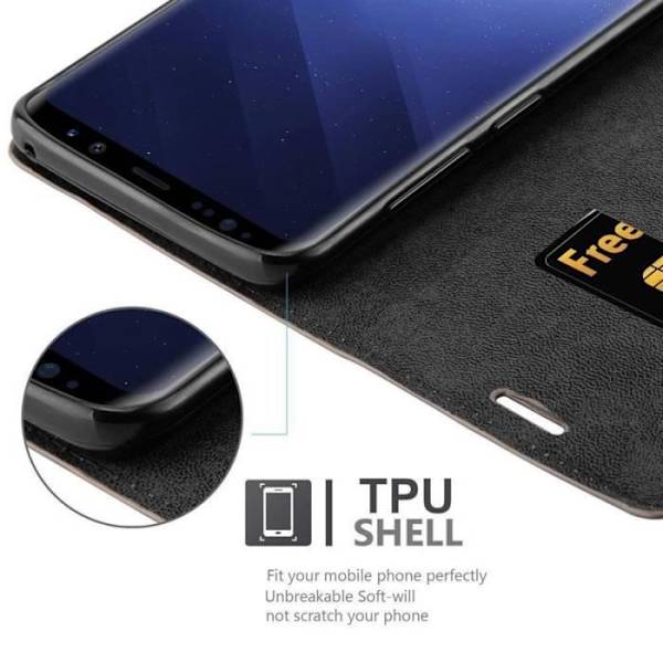 Cadorabo Fodral till Samsung Galaxy S9 PLUS i KAFFEBRUNT