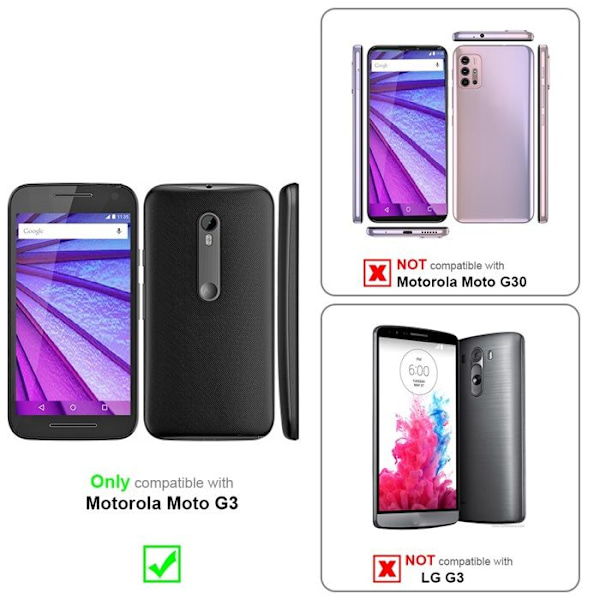 Fodral för Motorola MOTO G3 Etui i FROSTY GRÖN Hårdskal Täcks Skydd med frostad yta Grön