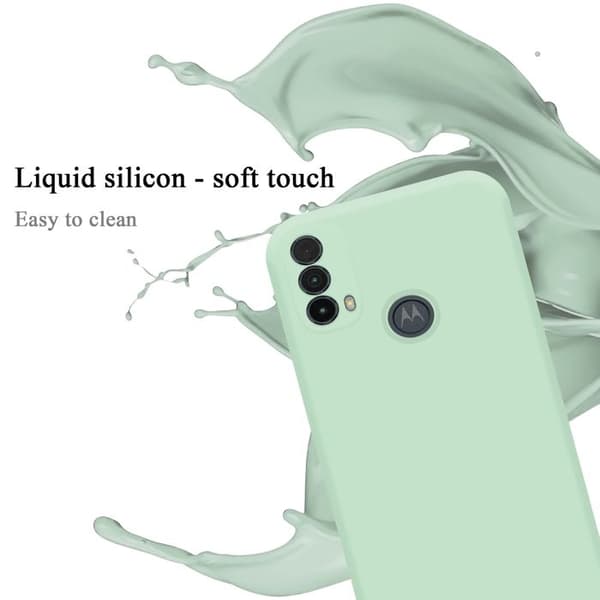 Skyddsskal för Motorola MOTO E20 / E30 / E40 Stötskydd i LIQUID LIGHT GREEN Grön