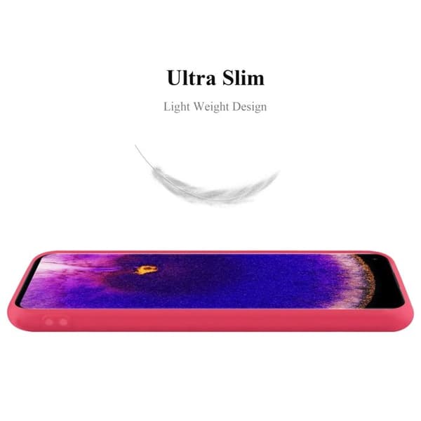Skyddsskal för Oppo FIND X5 PRO CANDY RÖD Stötsäker Silikon Röd
