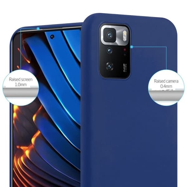 Skyddsfodral för Xiaomi POCO X3 GT CANDY MÖRKBLEU Stötskydd Silikon Blå