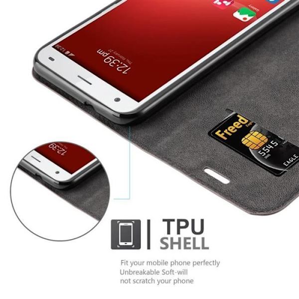 Cadorabo Fodral till ZTE BLADE S6 i KAFFEBRUNT