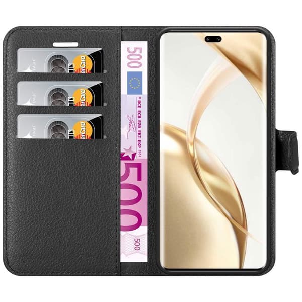 Etui för Honor 200 Pro i JETSVART Svart