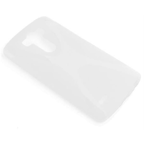 LG G3-fodral i SEMI TRANSPARENT Cadorabo (Design X) Ultratunt mjukt silikongel TPU-fodral med anti-chock – fodral