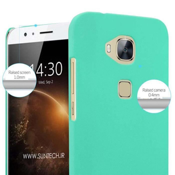 Coque - CADORABO - ASCEND G7 PLUS / G8 / GX8 - Stötskydd - Frostad Design - Färg Frosty Grön Frostig grön