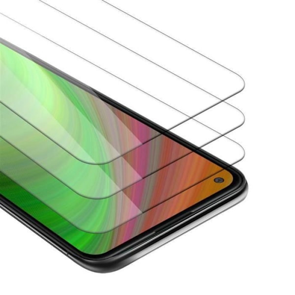 Cadorabo 3x skyddsglas för Oppo find X2 neo - Härdat skärmskyddsglas (härdat) Transparent