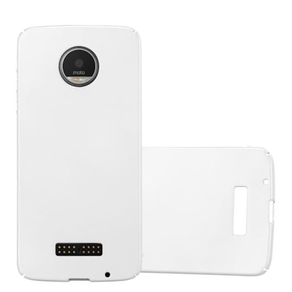 Coque - CADORABO - Motorola MOTO Z - Hård Skydd - Matt Metallisk Design - 1,2 mm Tjocklek Grå