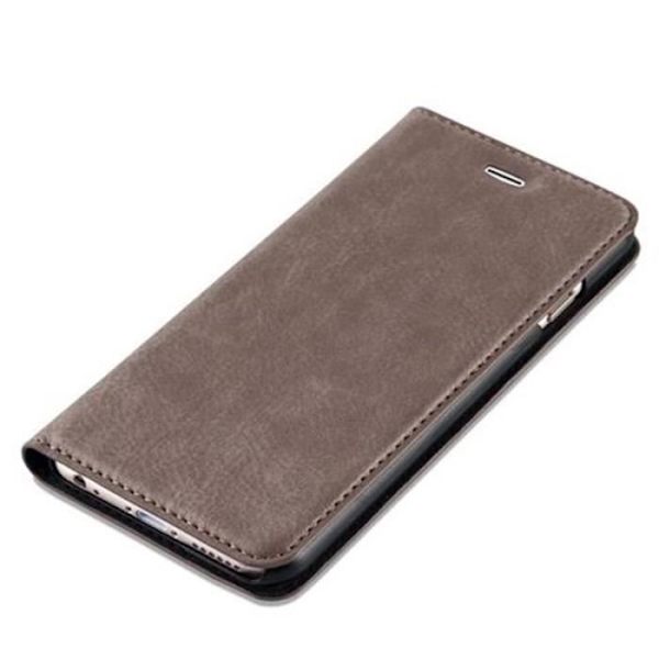 Apple iPhone 6-fodral - iPhone 6S i KAFFEBRUNT från Cadorabo (INVISIBLE MAGNETIC CLOSURE Design) Fullt skyddsfodral