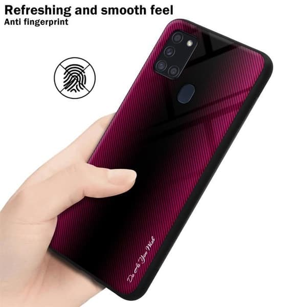 Skyddande stötsäker skal för Samsung Galaxy A21s CRAMIN ROSE Ros
