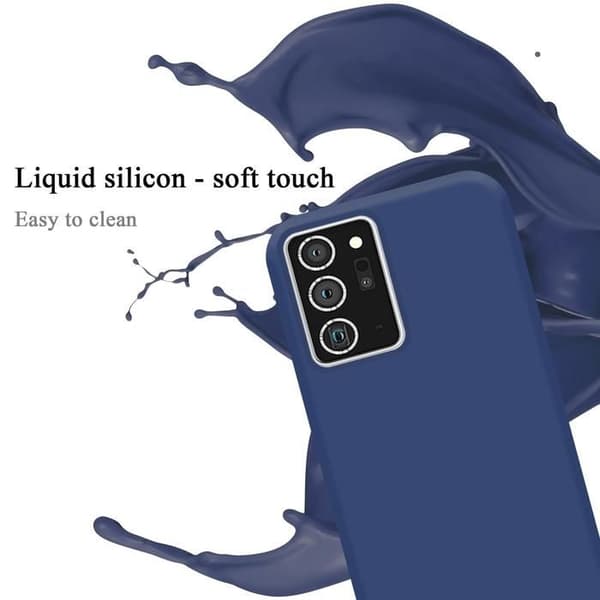 Skyddsfodral för Samsung Galaxy NOTE 20 PLUS Stötabsorberande i LIQUID BLUE Blå