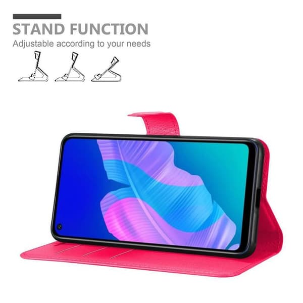 Etui för Huawei P40 LITE E i SOCKERSÖT ROSA Ros