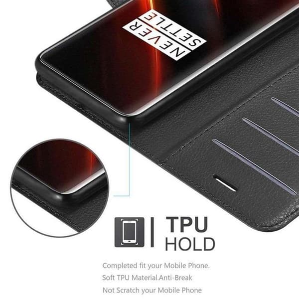 Etui för OnePlus 7T PRO i JET BLACK Svart