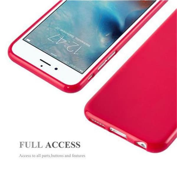 Skal för iPhone 6 / 6S JELLY RÖD Röd