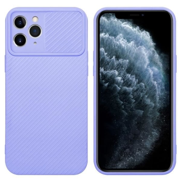 Hus för iPhone 11 PRO MAX - CADORABO - Silikon TPU-fodral - Skydd för kameran - Lila - Flexibel Lila