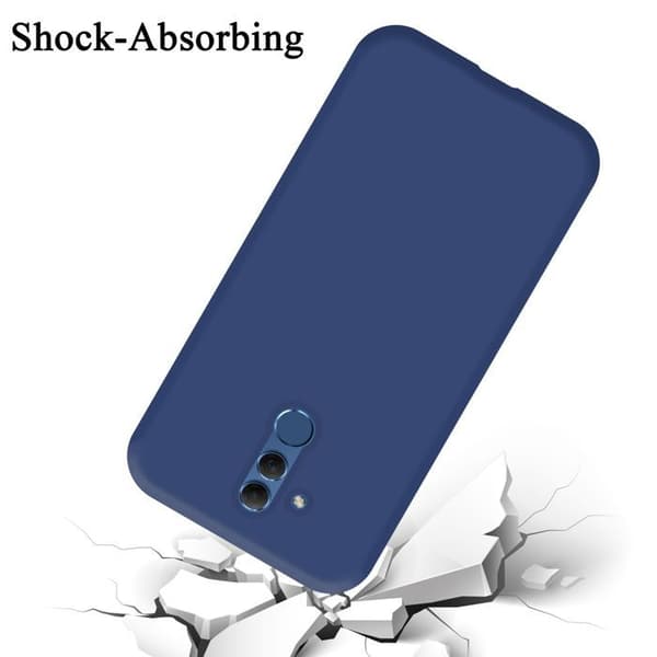 Skyddande stötsäker skal för Huawei MATE 20 LITE i LIQUID BLUE Blå