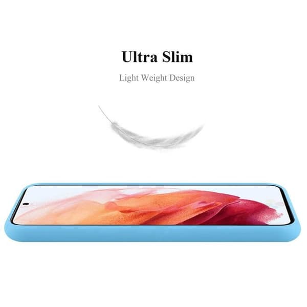 Skyddsskal för Samsung Galaxy S21 PLUS CANDY BLÅ Stötabsorberande Silikon Blå