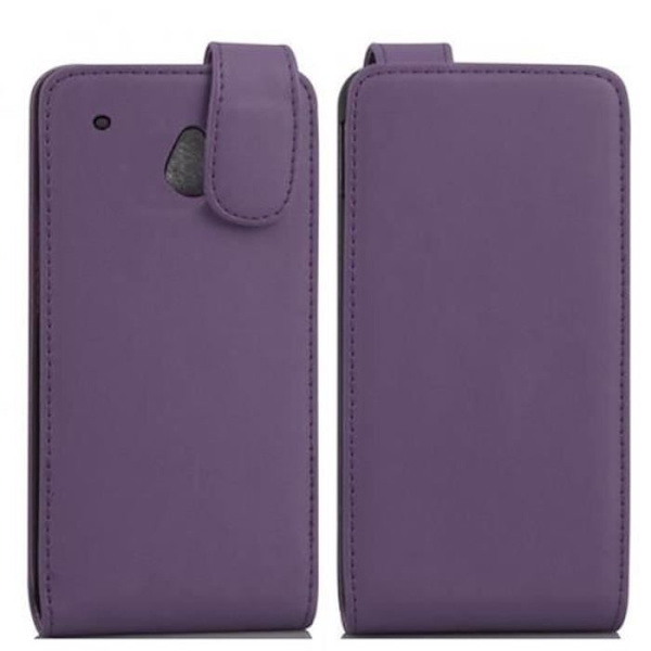 Cadorabo Fodral till HTC ONE MINI M4 i Lila - Flip