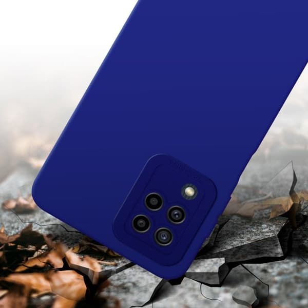 Skyddsfodral för Samsung Galaxy M22 / M32 4G i FLUID BLÅ Stötsäker Blå