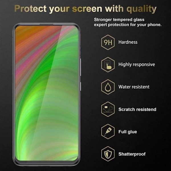 Cadorabo skyddsglas för Vivo V15 i HÖGT TRANSPARENT härdat härdat skärmskydd Transparent