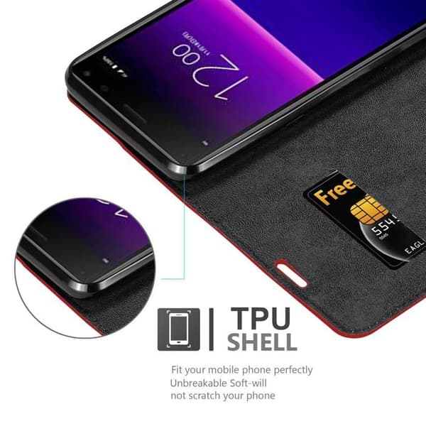 Fodral för Sony Xperia 20 Skal i ÄPPLE RÖD Röd