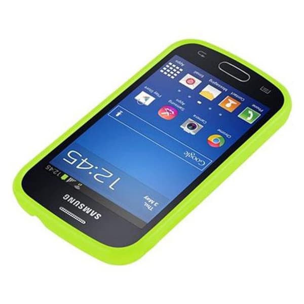 Skal för Samsung Galaxy TREND LITE JELLY GRÖN Grön