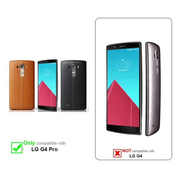 Transparent stötsäker silikonfodral för LG G4 PRO Ros
