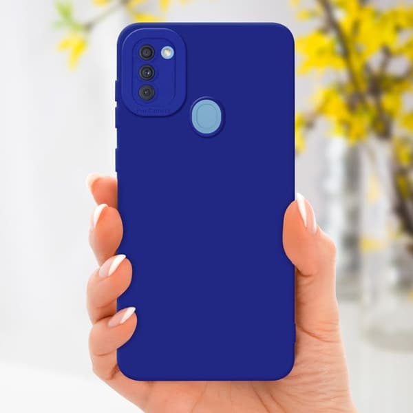 Skyddsfodral för Samsung Galaxy A11 / M11 i FLUID BLÅ Stötsäker Blå