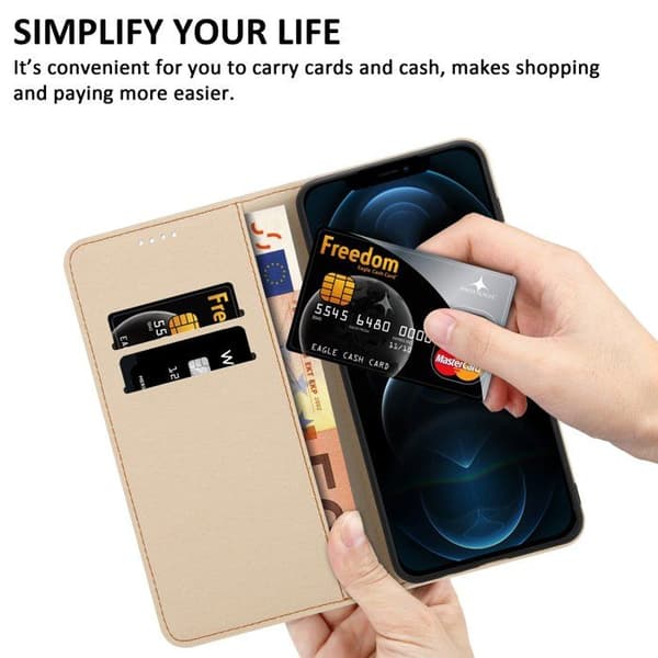 Fodral för iPhone 13 PRO MAX Med flip i Grön Plånboks Skydd Grön