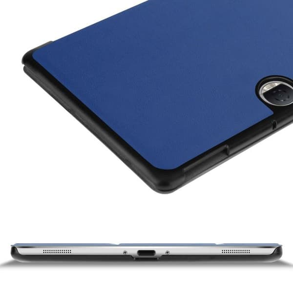 Fodral för Honor Pad 9 Pro Etui i MÖRKBLAU JERSEY Skydd Hölje Stötsäker Blå