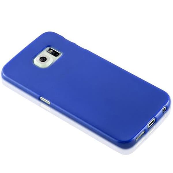 Skyddande stötsäker skal för Samsung Galaxy S6 EDGE BLÅ Blå