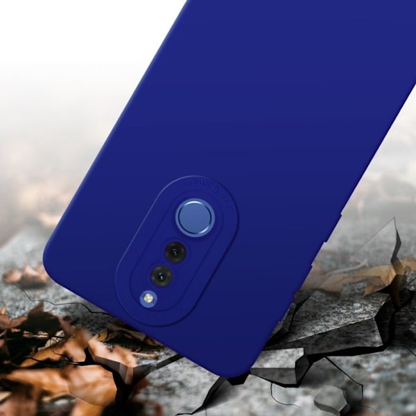 Coque för Huawei MATE 10 LITE i FLUID BLÅ Fodral Etui Cover i flexibel TPU-silikon Skydd Blå