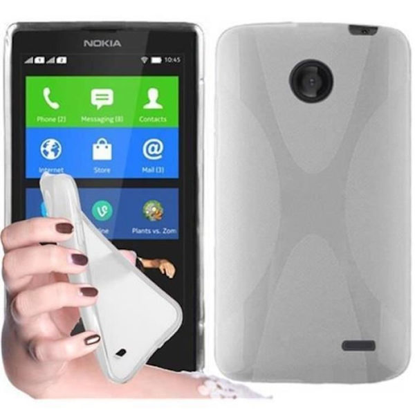 Nokia Lumia X SEMI TRANSPARENT Fodral från Cadorabo DESIGN