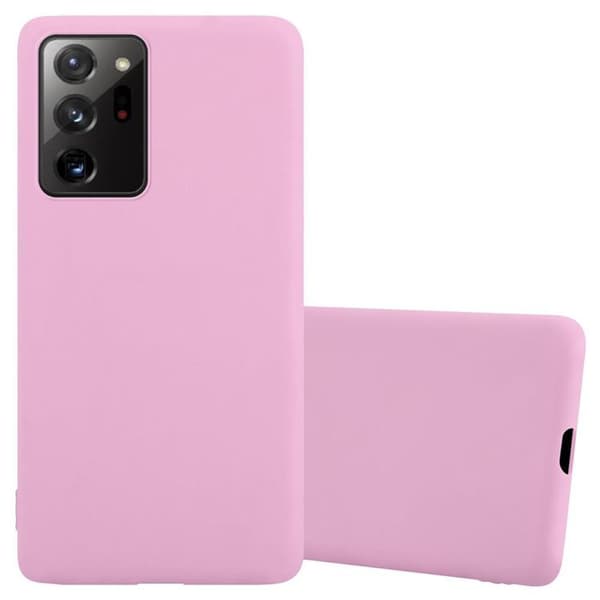 Skyddsfodral för Samsung Galaxy NOTE 20 PLUS CANDY ROSE VIF Stötskyddande Silikon Ros