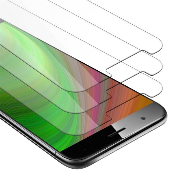3x Härdat glas skärmskydd för Huawei ASCEND G7 PLUS / G8 / GX8 Hög transparent skyddsfilm i härdat glas Vit