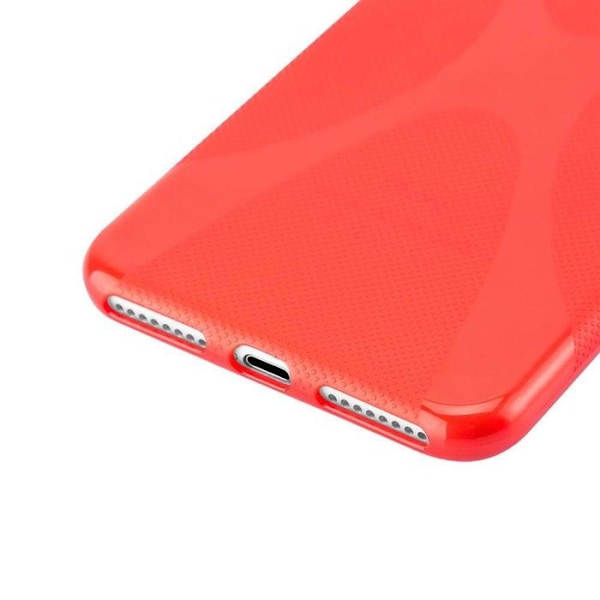 Coque för Apple iPhone 7 PLUS / 7S PLUS / 8 PLUS i KIRSCHRÖD Fodral Skyddsskal Skydd i silikon TPU mobiltelefon Röd