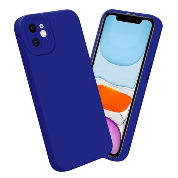 Skyddsfodral för iPhone 12 i FLUID BLÅ Stötsäker Blå