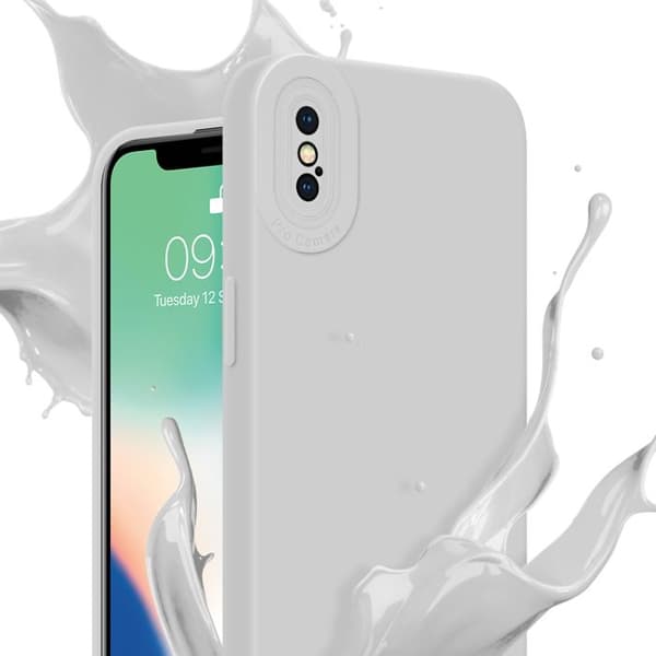 Skyddsfodral för iPhone XS MAX i FLUID VIT Stötsäker Vit