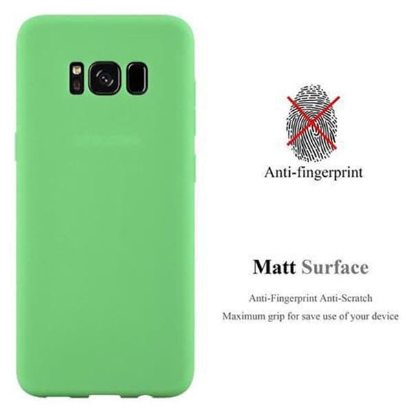 Skyddsfodral för Samsung Galaxy S8 PLUS CANDY GRÖN PASTELL Stötskydd Silikon Grön