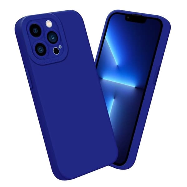 Skyddsfodral för iPhone 12 PRO MAX Fluid Blå Fodral Etui Case Cover