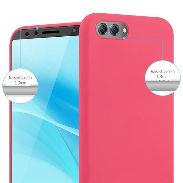 Skyddsfodral för Huawei NOVA 2s CANDY RÖD Stötsäker Silikon Röd